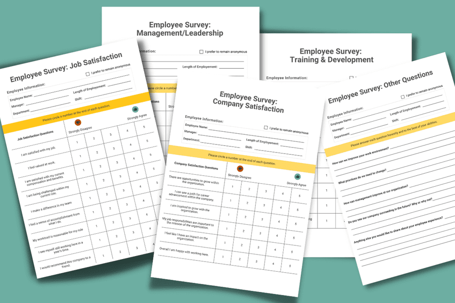 Free Employee Engagement Satisfaction Survey Template TeamSense Free Employee Engagement Satisfaction Survey Template TeamSense
