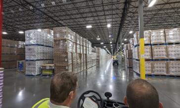 Headline Image Driving in the Warehouse