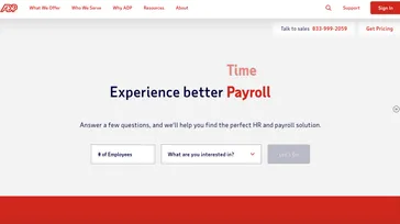 ADP Homepage