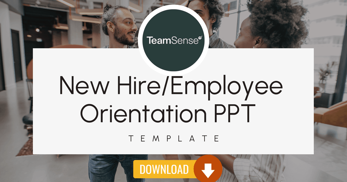New Hire Orientation Powerpoint Template Free