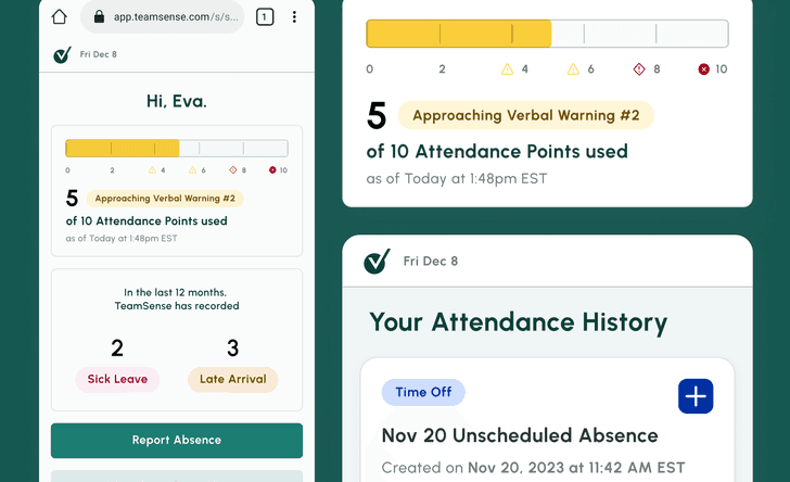 Attendance Policy Point System.pdf Free Comprehensive Employee Attendance Policy PDF Download | TeamSense
