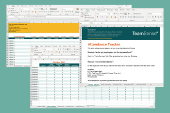 Excel attendance tracker sample