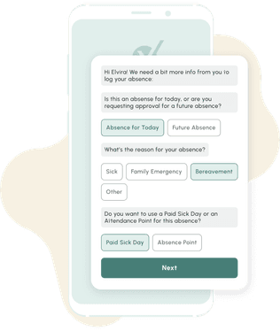 Employee Call In | TeamSense