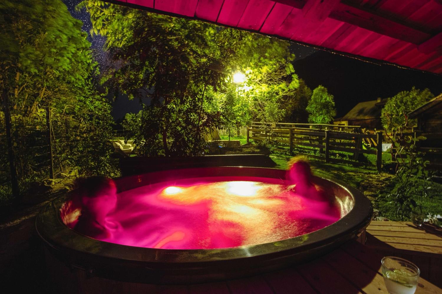 Hot tub / Jacuzzi at the La Bergerie location