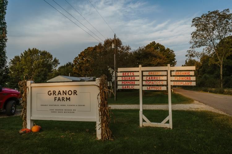 Environ Granor Sign Fall Landscape 2018