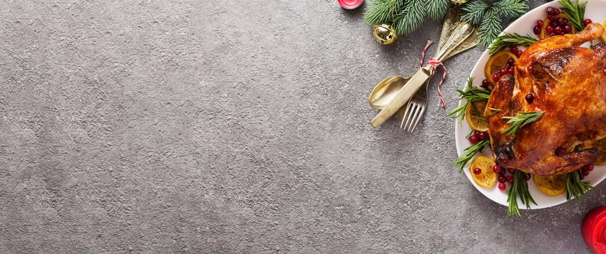 Gebratene Gans Weihnachtsstimmung