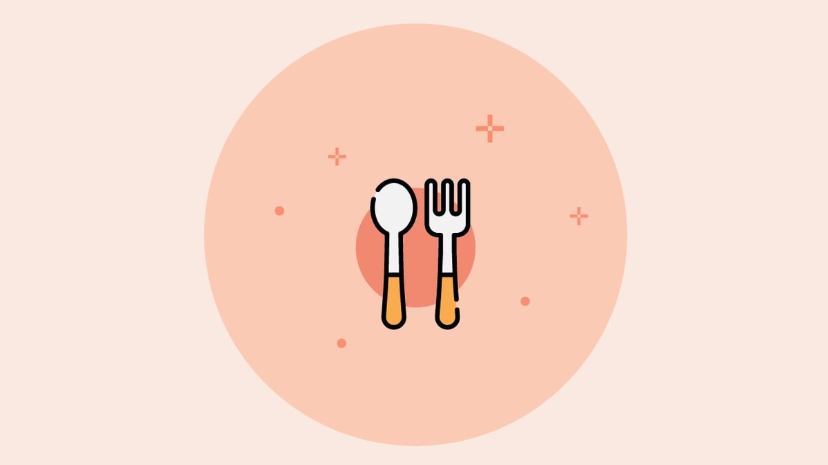 Dessert Cutlery Illustration