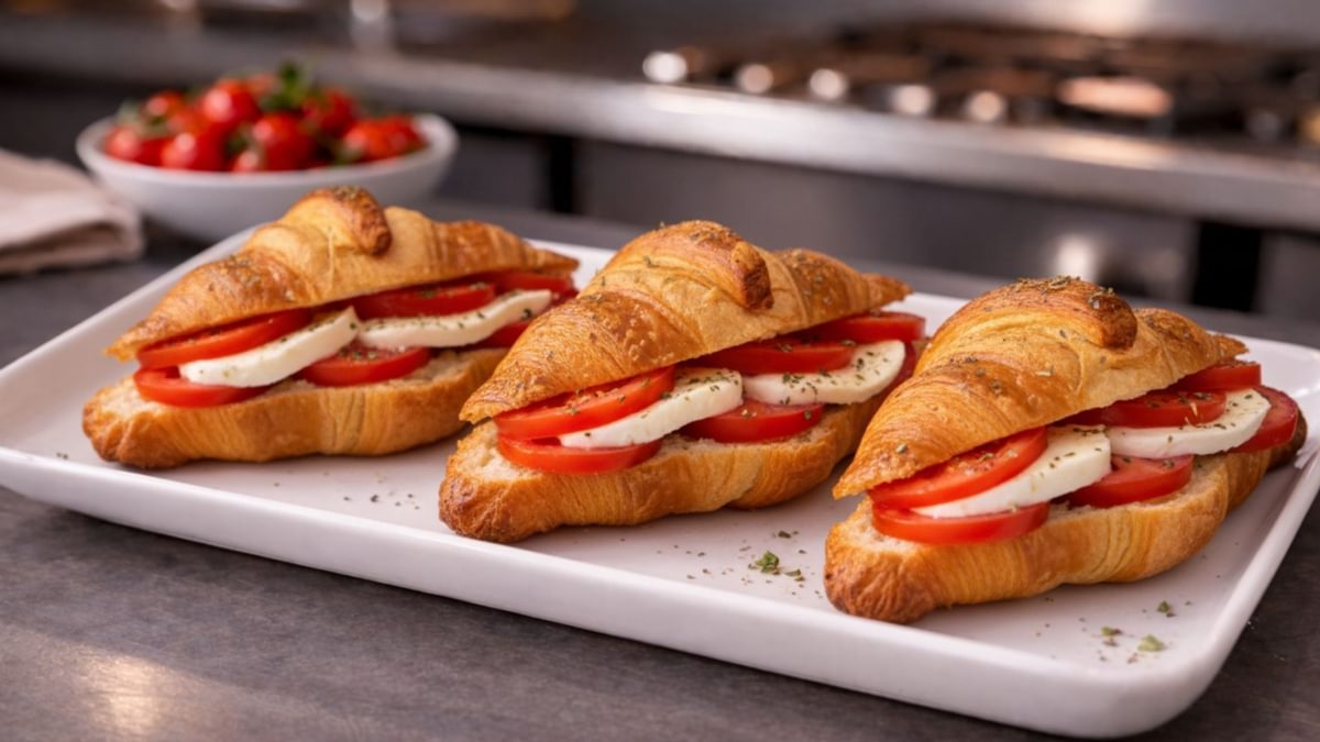 Mozzarella & Sonnengereifte Tomaten Croissant