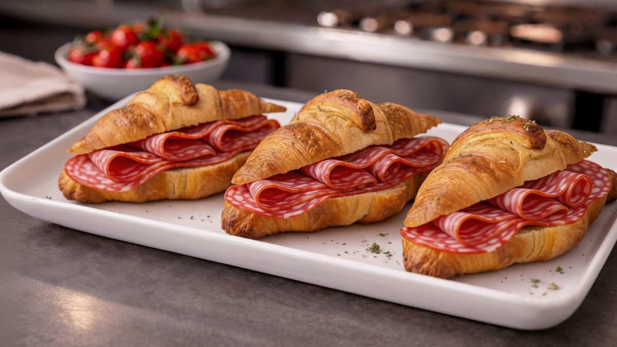 Croissant Salami