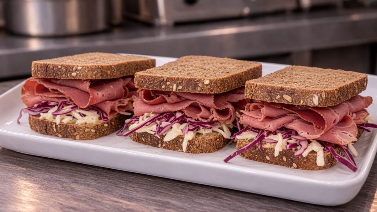 Feinschmecker Stulle mit Pastrami