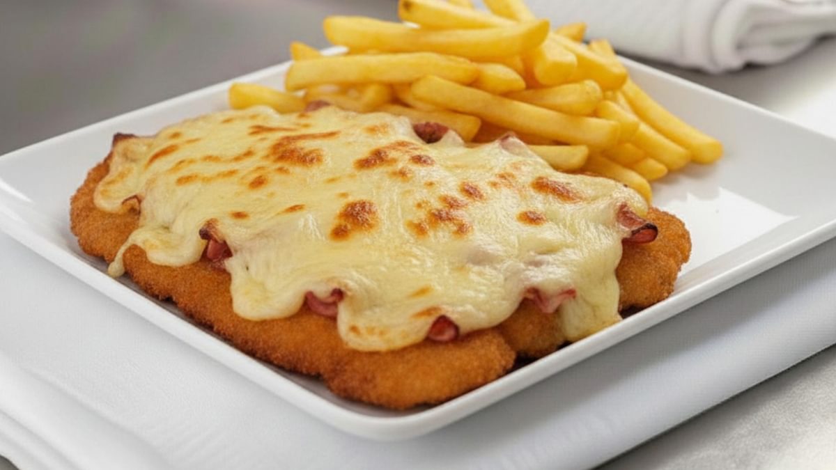 Gratinierte Schweineschnitzel