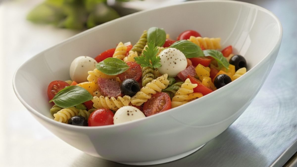 Italienischer Pastasalat
