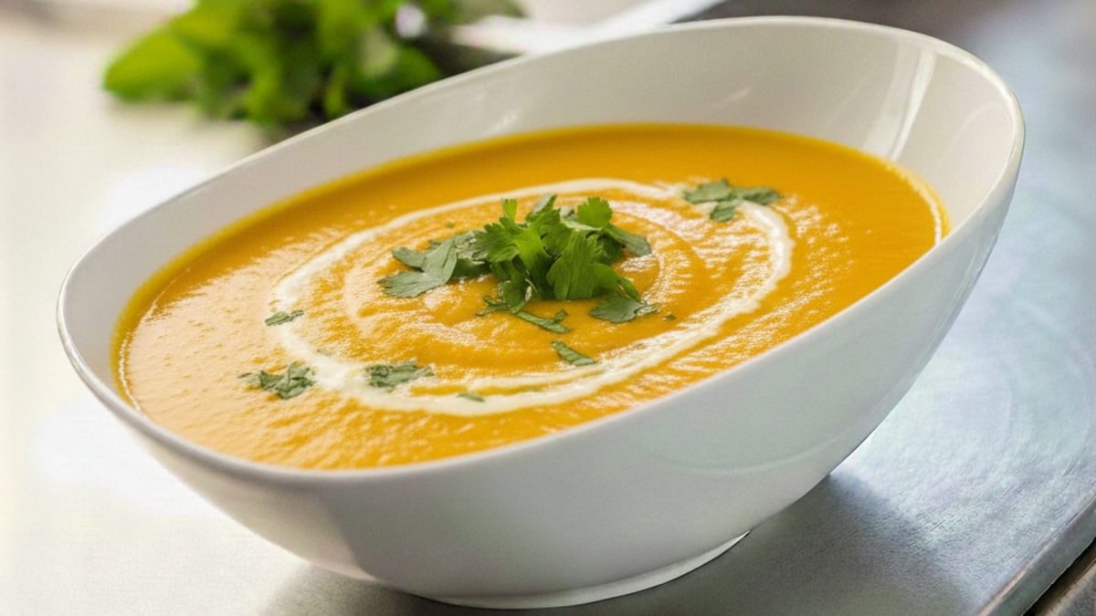 Kartoffel-Karotten-Ingwer Suppe
