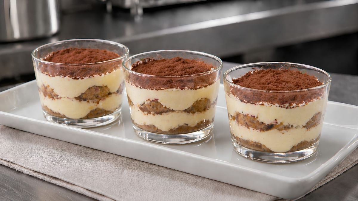 Klassisches Tiramisu im Gläschen (inkl. Löffel)