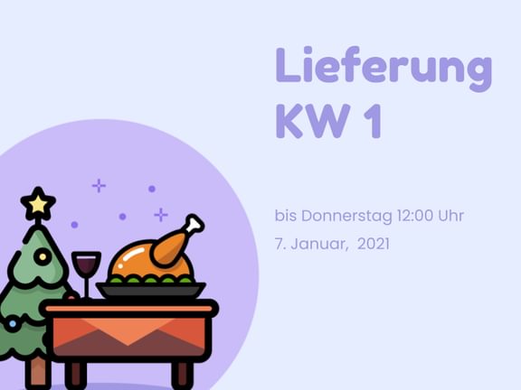 MYMY Festliche Kochbox KW1