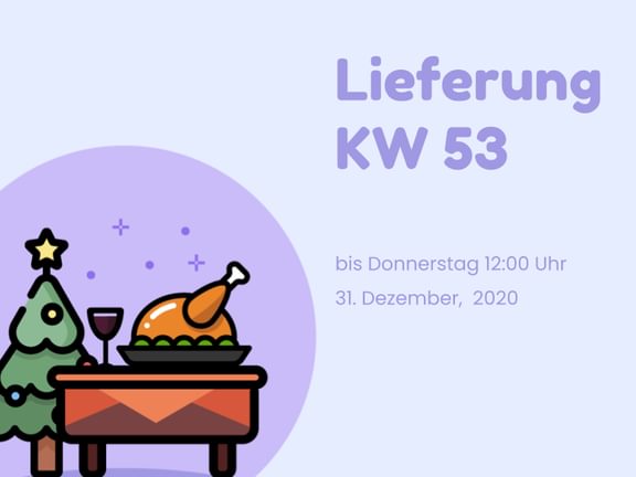 MYMY Festliche Kochbox KW53
