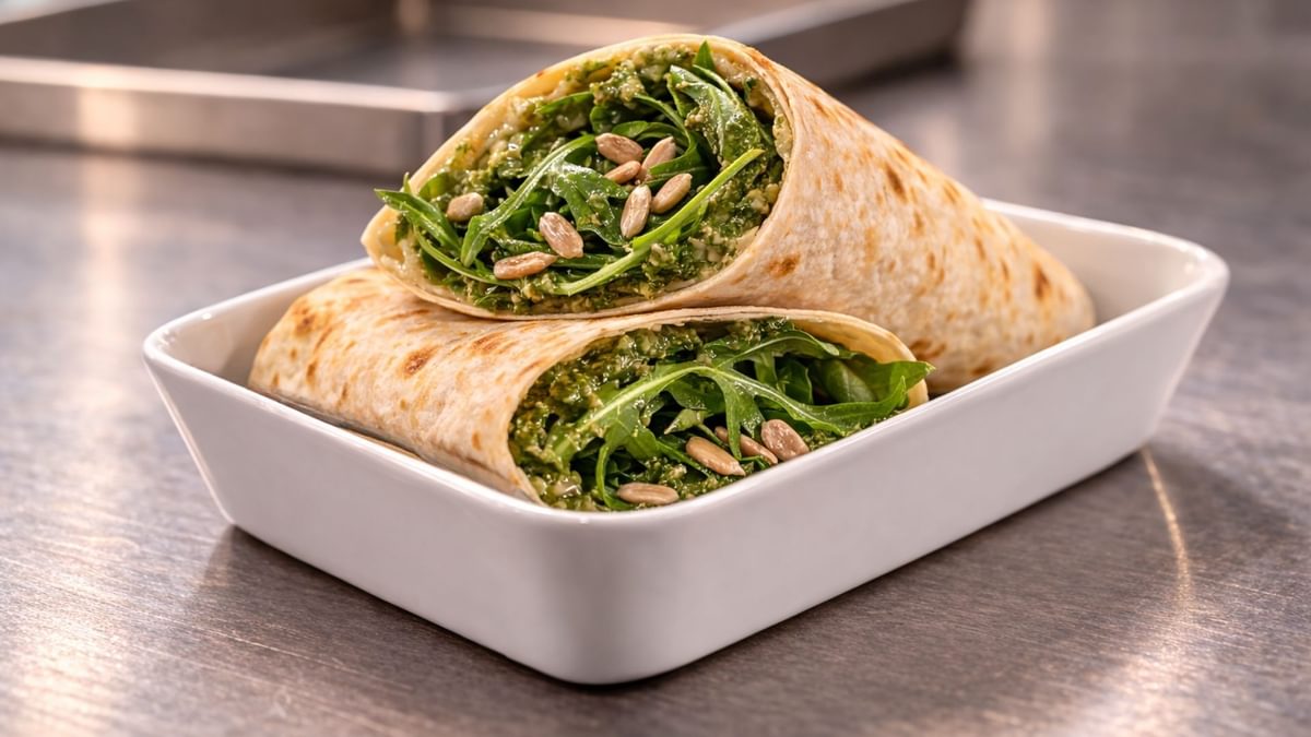 Rucola-Pesto Crunch Wrap