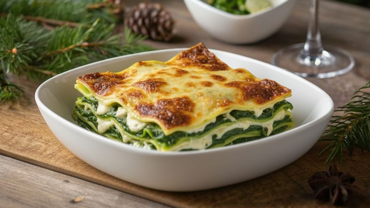 Grünkohllasagna