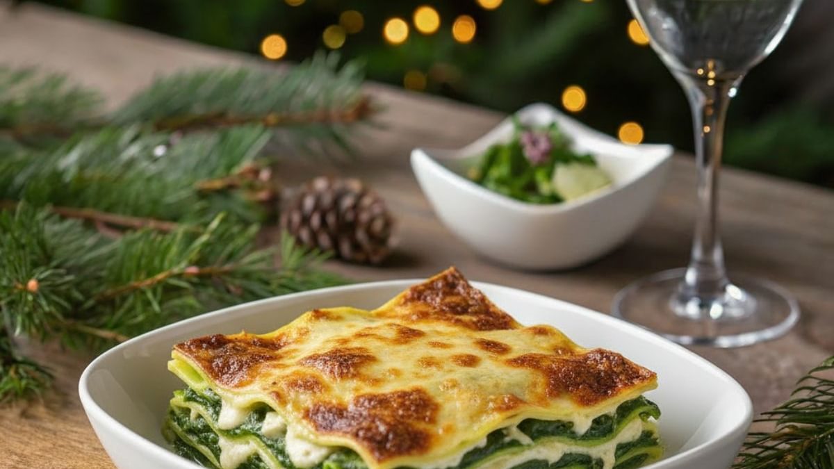 Grünkohllasagna