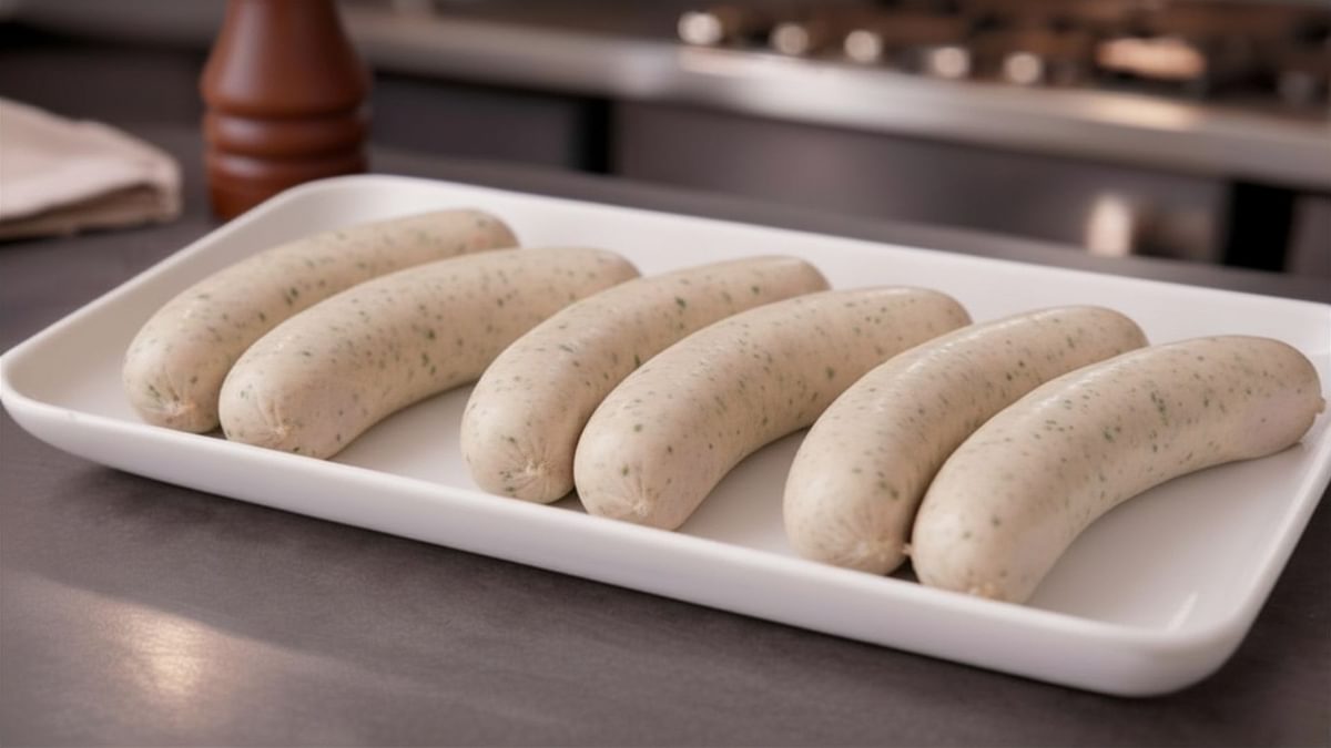 Vegane Rostbratwurste roh
