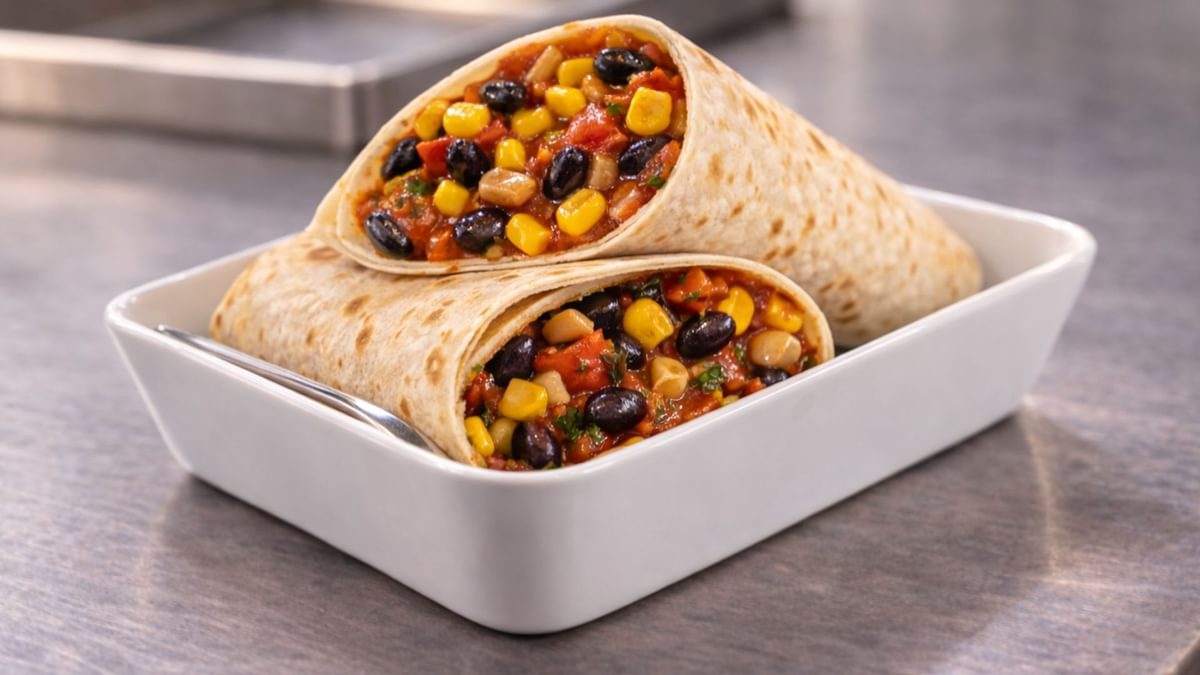 Herzhafter Tex-Mex Veggie Wrap