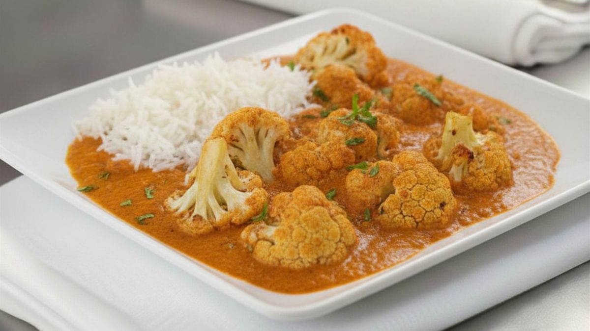 Veganes Blumenkohl Tikka Masala