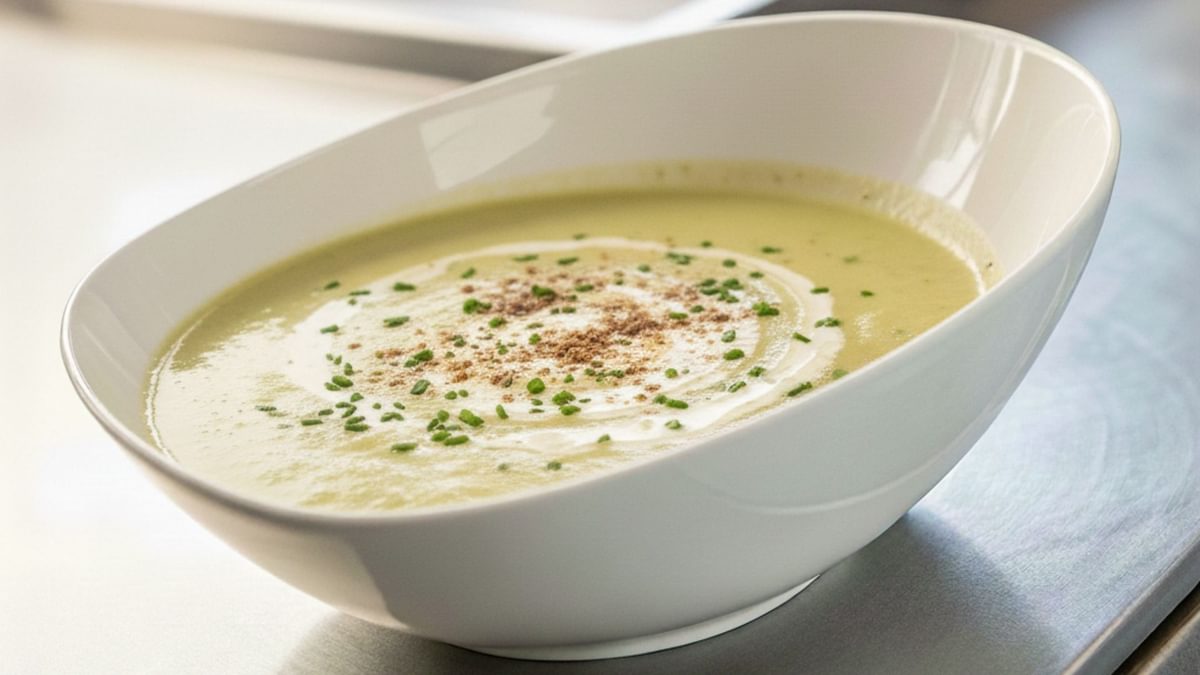 Vegetarische Kartoffelrahmsuppe