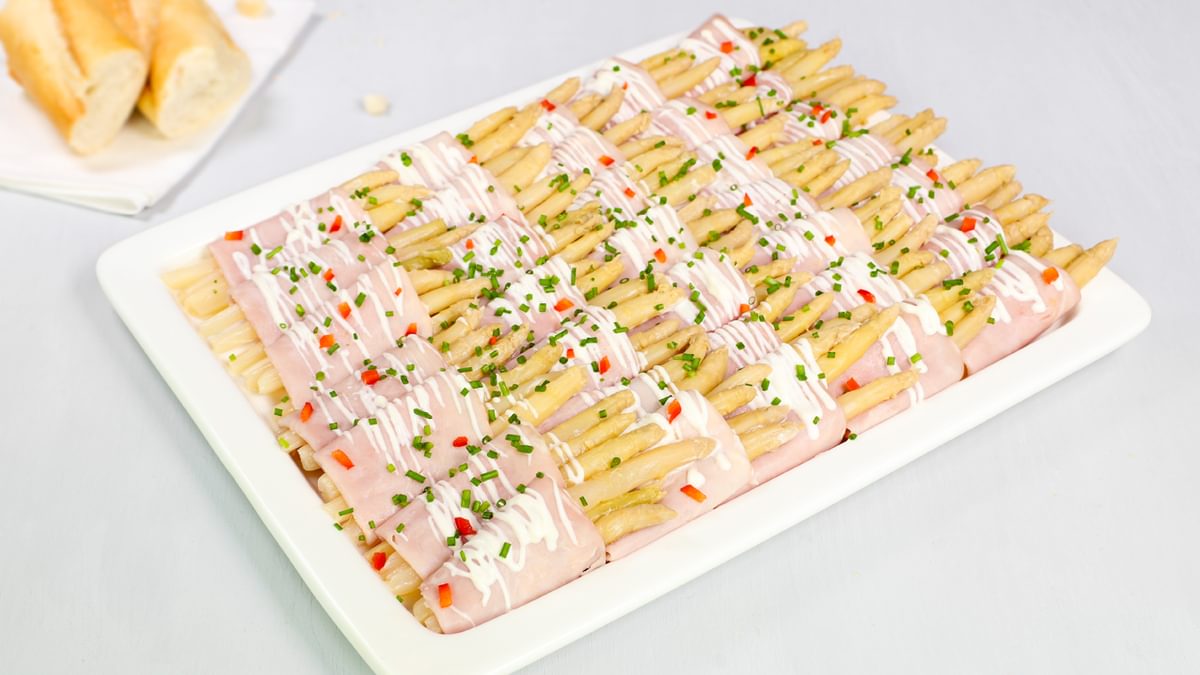 Asparagus ham rolls
