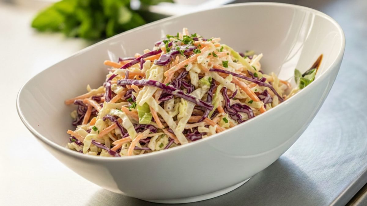 Cremiger veganer Coleslaw