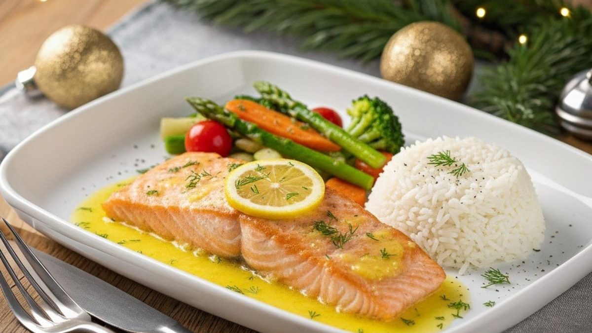 Lachsfillet mit zitronen souce