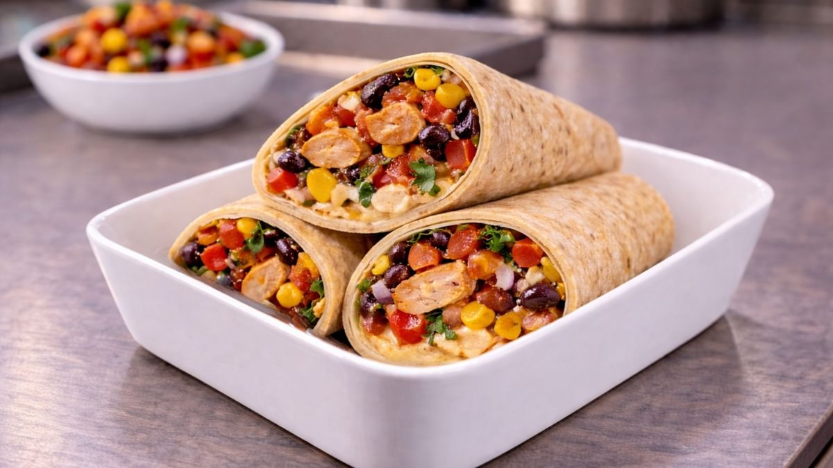 Herzhafter Tex-Mex Chicken Wrap