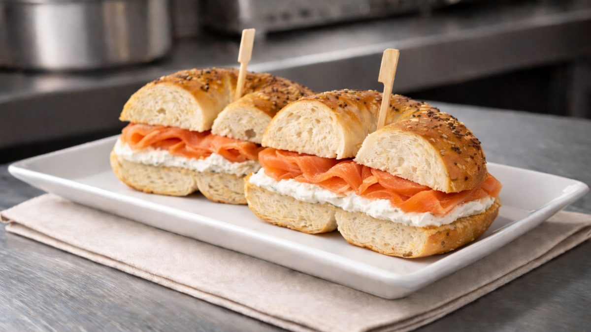 Lachs & Frischkäse Bagel