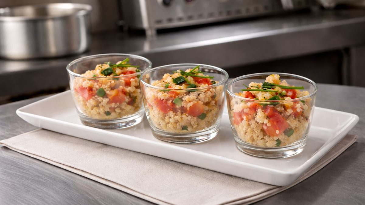 Mini Quinoa-Gemüse-Cups