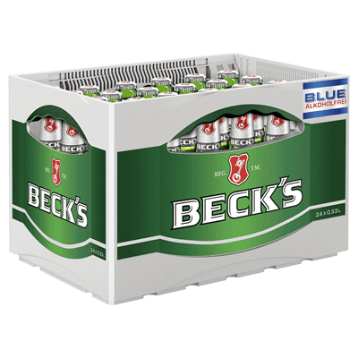 Becks Blue Crate 24
