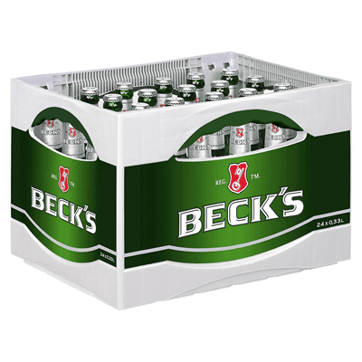 Becks Pils Crate 24