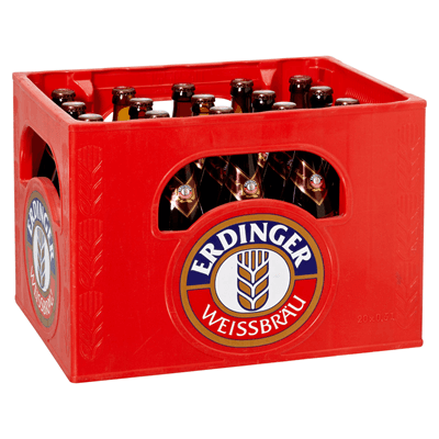 Erdinger Hefeweizen Dunkel Crate