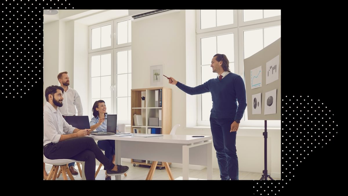 people in an office