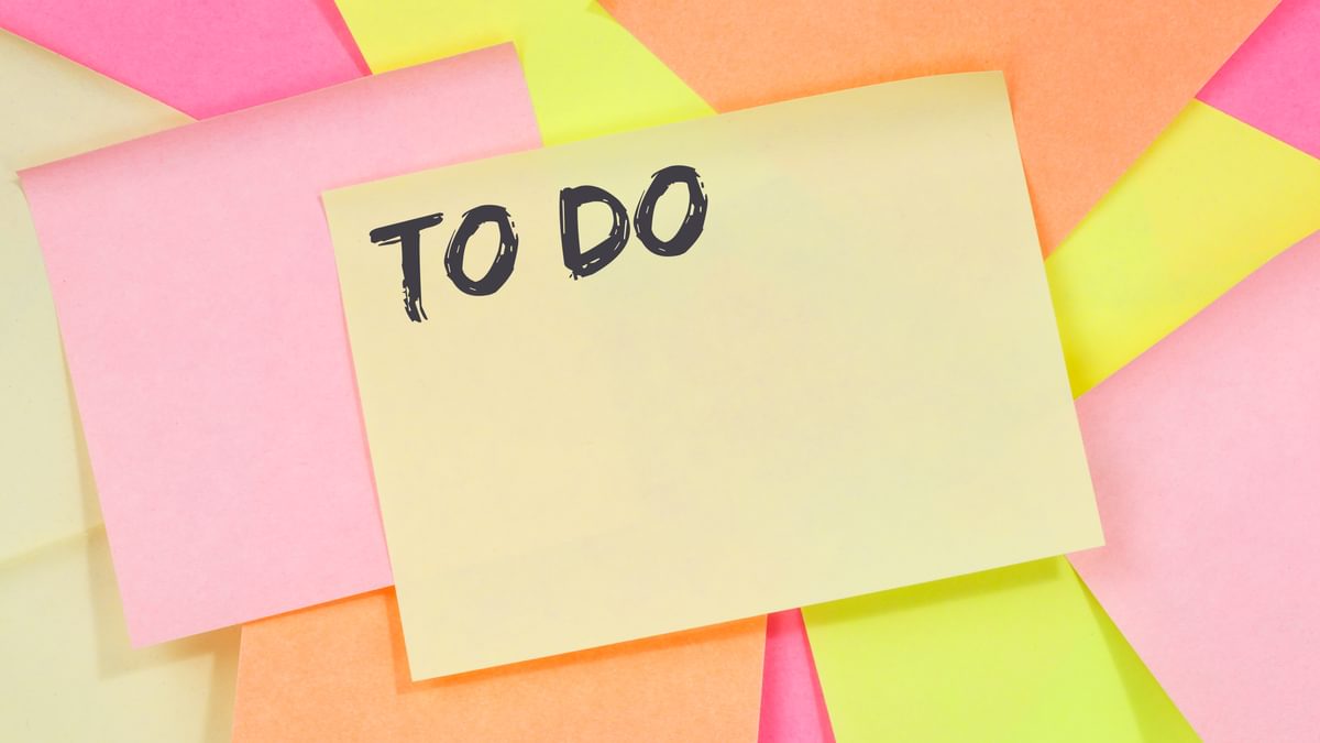 To do list