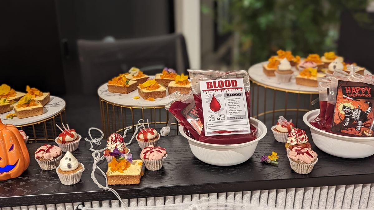 Behind The Scenes Halloween Fingerfood