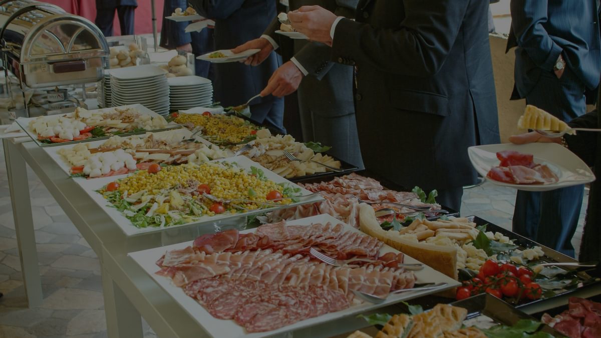 Catering buffet