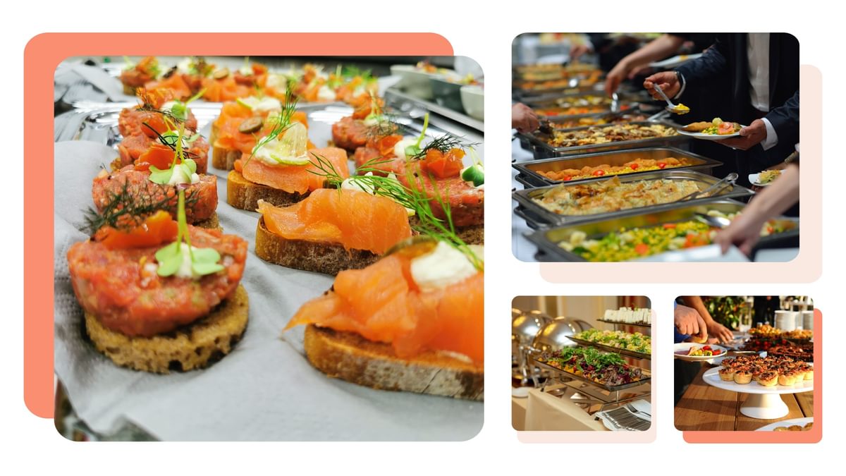 Lunch catering for small and large teams