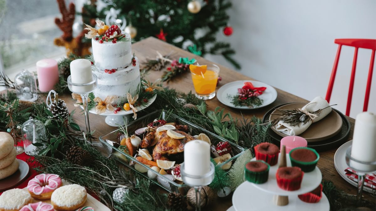 Schau dir unser Weihnachtsmenü an