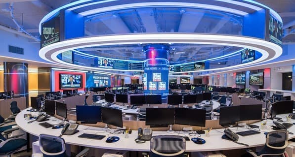 Fox News Room in New York