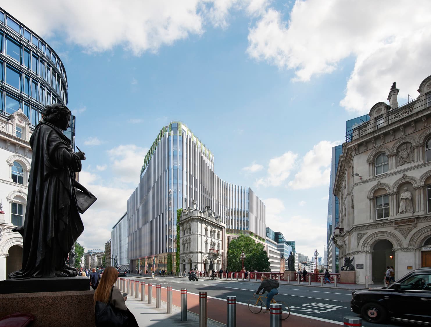 Hogan Lovells office building on Holborn Viaduct