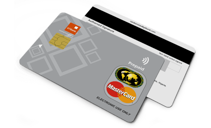 Prepaid Utility Card | GTBank