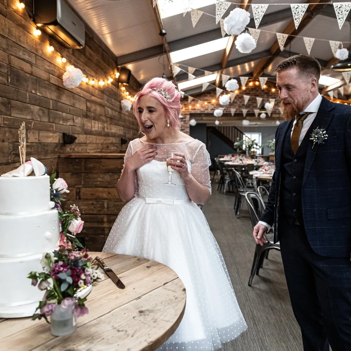 Viccis wedding cake