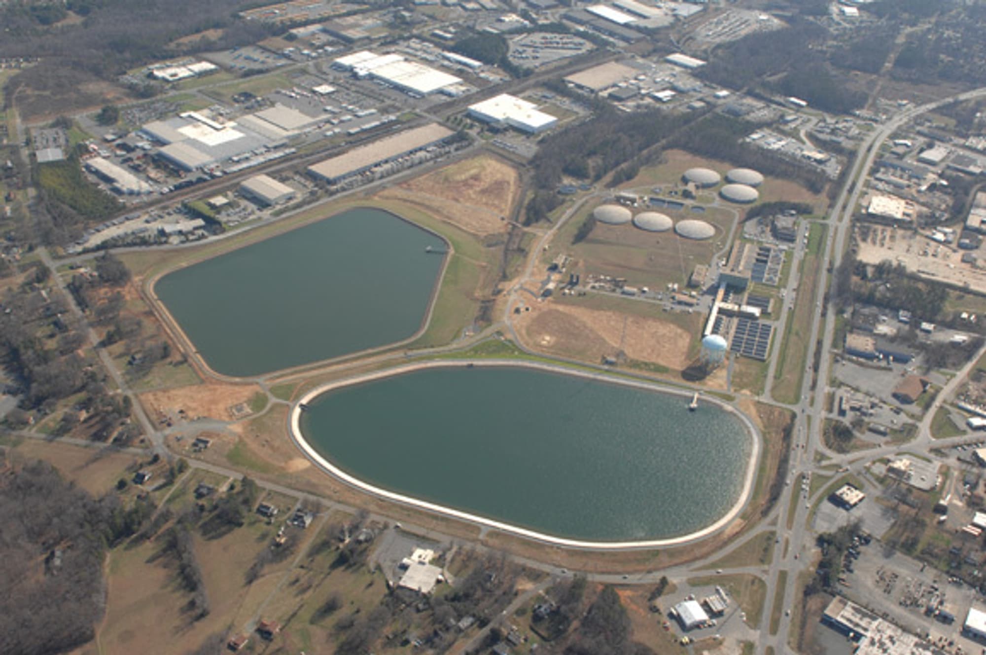 Reservoir aerial