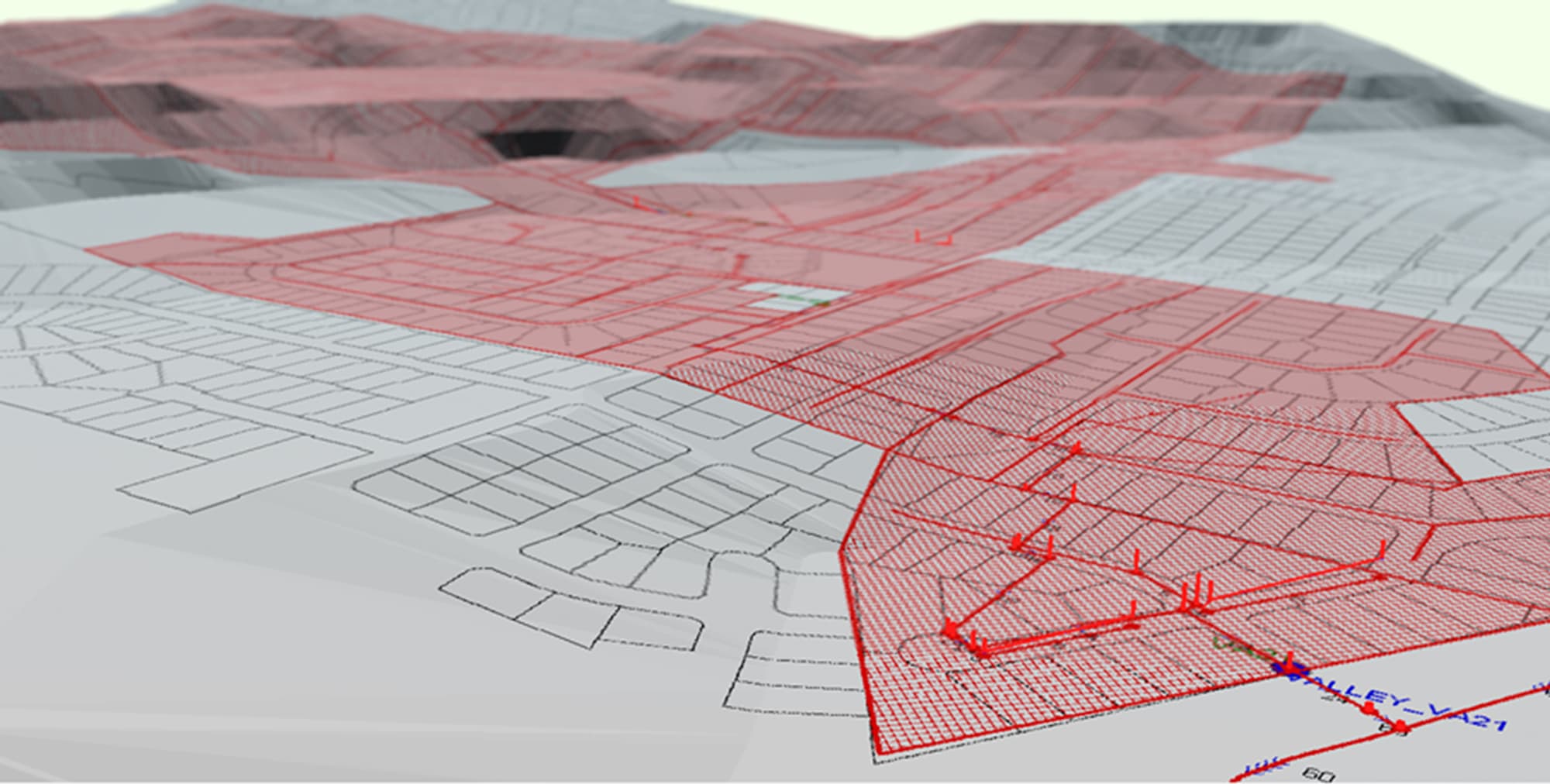 Widescale 2 D image