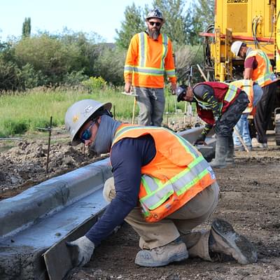 Construction on High Country Drive 2