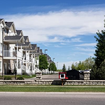Housing modern neighbourhood